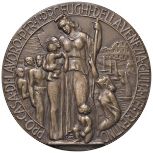 Cities Medals - VENEZIA GIULIA AND ZARA. 1947 Medal In memory of...