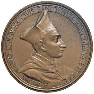 Character medals - San Carlo Borromeo (1538-1584) Medaglia 1961 Colle...