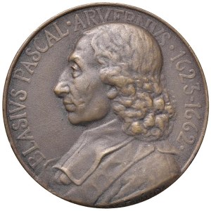Character Medals - Blaise Pascal - 1923 Medal - Opus: ? AE (21.4 g...