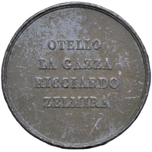 Medaily s portrétmi – Gioacchino Rossini (1792–1868) Medaila bez dátumu...