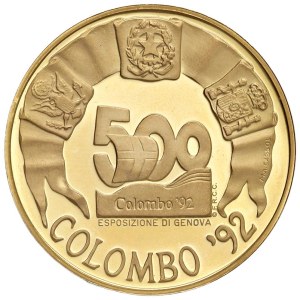 Character medals - Cristoforo Colombo - Medaglia 1992 5° Centenario d...