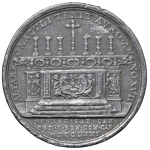 Character medals - Francesco Testa Arciepiscopo. Medaglia 1771 Fusion...