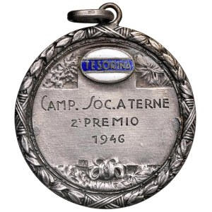 Medale Królestwa Włoch – TESORINA. Medal artystyczny, nagroda z 1946 r. – Mistrz...
