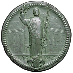 Medale Królestwa Włoch – BANCO AMBROSIANO. Medal z 1956 r. Na pamiątkę Ses...