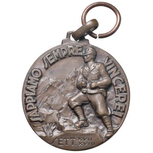Medale Królestwa Włoch – Bitwa na froncie alpejskim. Medal bez daty (...