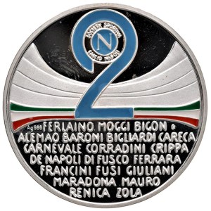 Football Memorabilia Medals - Napoli 1989-1990 Italian Championship Medal - AG (...