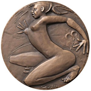 Médailles d'Angelo Grilli - Angelo Grilli (1932-2015) Médaille de 1976 Luigi Bric...