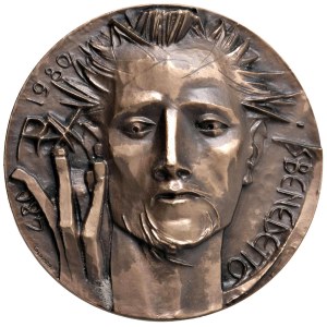 Médailles d'Angelo Grilli - Angelo Grilli (1932-2015) Médaille de 1980 commémorative...