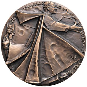 Médailles d'Angelo Grilli - Angelo Grilli (1932-2015) Médaille de 1982 Visite de...
