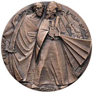 Médailles d'Angelo Grilli - Angelo Grilli (1932-2015) Médaille de 1982 Visite de...