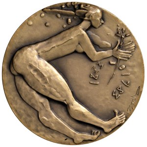 Angelo Grilli Medals - Angelo Grilli (1932–2015) 1983 Alfred Nob... Medal