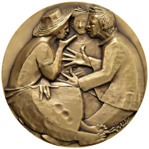 Medaillen von Angelo Grilli – Angelo Grilli (1932–2015) Medaille von 1985 „La Piemont…“