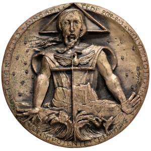 Angelo Grilli Medals - Angelo Grilli (1932–2015) 2013 Medal, Architecture Museum...