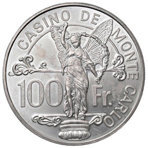 Foreign Medals - PRINCIPALITY OF MONACO. 100-franc medal from...
