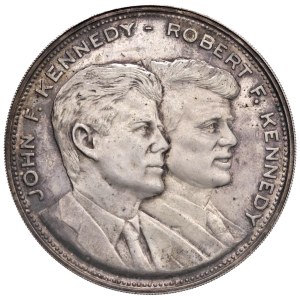 Foreign Medals - USA. Undated medal of the Kennedy brothers, Joh...