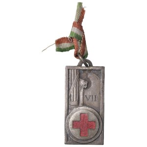 Insignes fascistes - VINGT ANS DE FASCISME (1922-1943) Insigne « Croix ro... »
