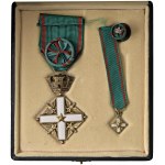 Italian and Foreign Honors - REPUBBLICA (since 1946) 3-piece set: Cross, Mi...