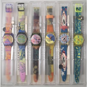 Watches - MULTIPLE LOT - 9 assorted Swatch watches - New items for sale...