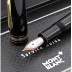 Collectible Pens - MONTBLANC - Fountain Pen - Barrel and cap...