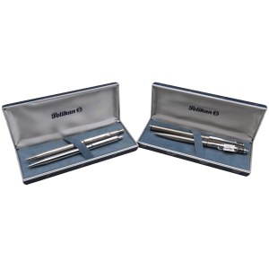 Stylos de collection - PELIKAN - Lot de 6 stylos à bille - Objets en bu...