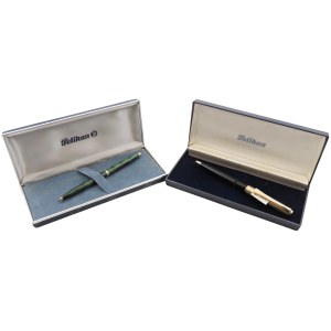 Stylos de collection - PELIKAN - Lot de 6 stylos à bille - Objets en bu...