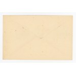 GG, Official Stamps. Small-format emblem of the Third Reich, 1940. Series on an envelope (147)