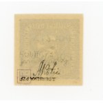 Krakow edition, 1919. Uncanceled 2 h stamp, light brown, with overprint type II C. Guarantee and description (167)