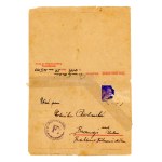 Sachsenhausen Concentration Camp, 1942. Correspondence (267)