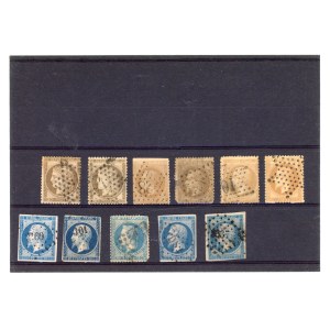 France, set of 11. Canceled (288)