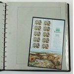Alderney Stamp Album - Birds. Uncanceled (155)