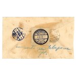 Envelope for an airmail letter from the U.S. to Poland, 1928 (310)