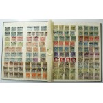 Poland Stamp Album, 1,560 stamps. Canceled (313)