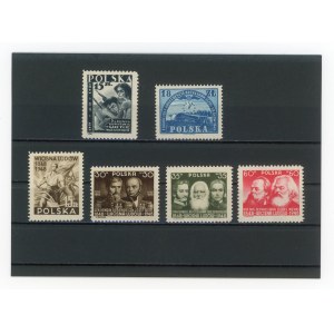 Poland, 1948. Set of 6 unused stamps (232)