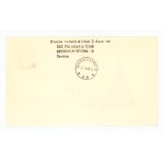 Envelope of an airmail letter sent from Copenhagen to Warsaw, 1966 (328)