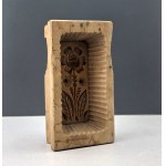 Old wooden butter mold - first half of the 20th century