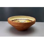 Decorative bowl - Hutsul pottery - Pokuttya - Second half of the 20th century [HUTSUL REGION]