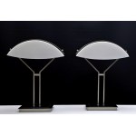 A pair of industrial table lamps from Peters Design—Germany, second half of the 20th century.