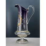 Antique hand-painted Art Nouveau-style jug—first half of the 20th century