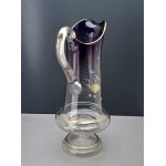 Antique hand-painted Art Nouveau-style jug—first half of the 20th century