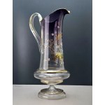 Antique hand-painted Art Nouveau-style jug—first half of the 20th century