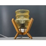 Table lamp - Drevo Humpolec - 1970s, Czechoslovakia