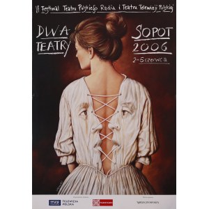 designed by Rafał OLBIŃSKI (b. 1943), 6th Two Theaters Festival, Sopot, 2006