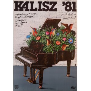 proj. Rafał OLBIŃSKI (ur. 1943), Kalisz ’81. Międzynarodowy Festiwal Pianistów Jazzowych, PSJ, 1981