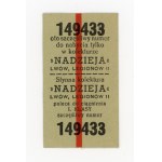 Promotional coupon from the Nadzieja lottery outlet, Lviv (125)