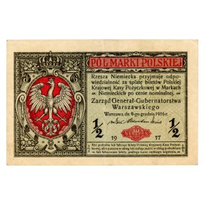 GG, 1/2 mkp 1916 B, General (155)