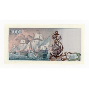 Italy, 5,000 lire, 1977 (205)