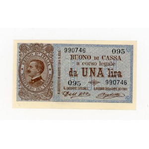 Italy, 1 lira, 1914 (211)