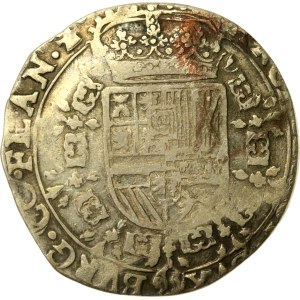 Pays-Bas espagnols, Charles II, Patagon 1672, Bruxelles (506)