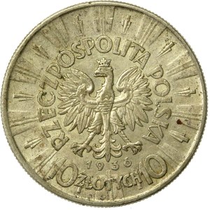 Seconda Repubblica Polacca, 10 zloty 1936 Piłsudski (511)