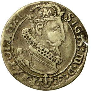 Sigismund III Vasa, Six-Realer, 1623, Kraków - SIGIS (518)